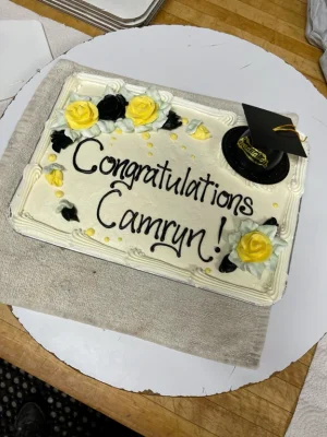Grad cake 21